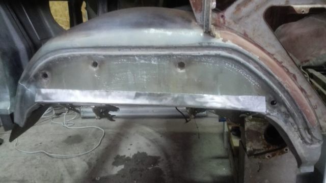 prawe nadkole VW T2 wstawka