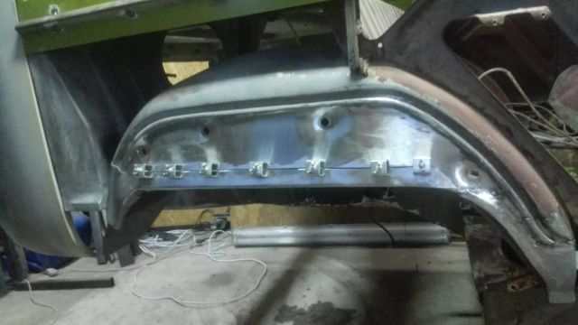 prawe nadkole VW T2 wstawka